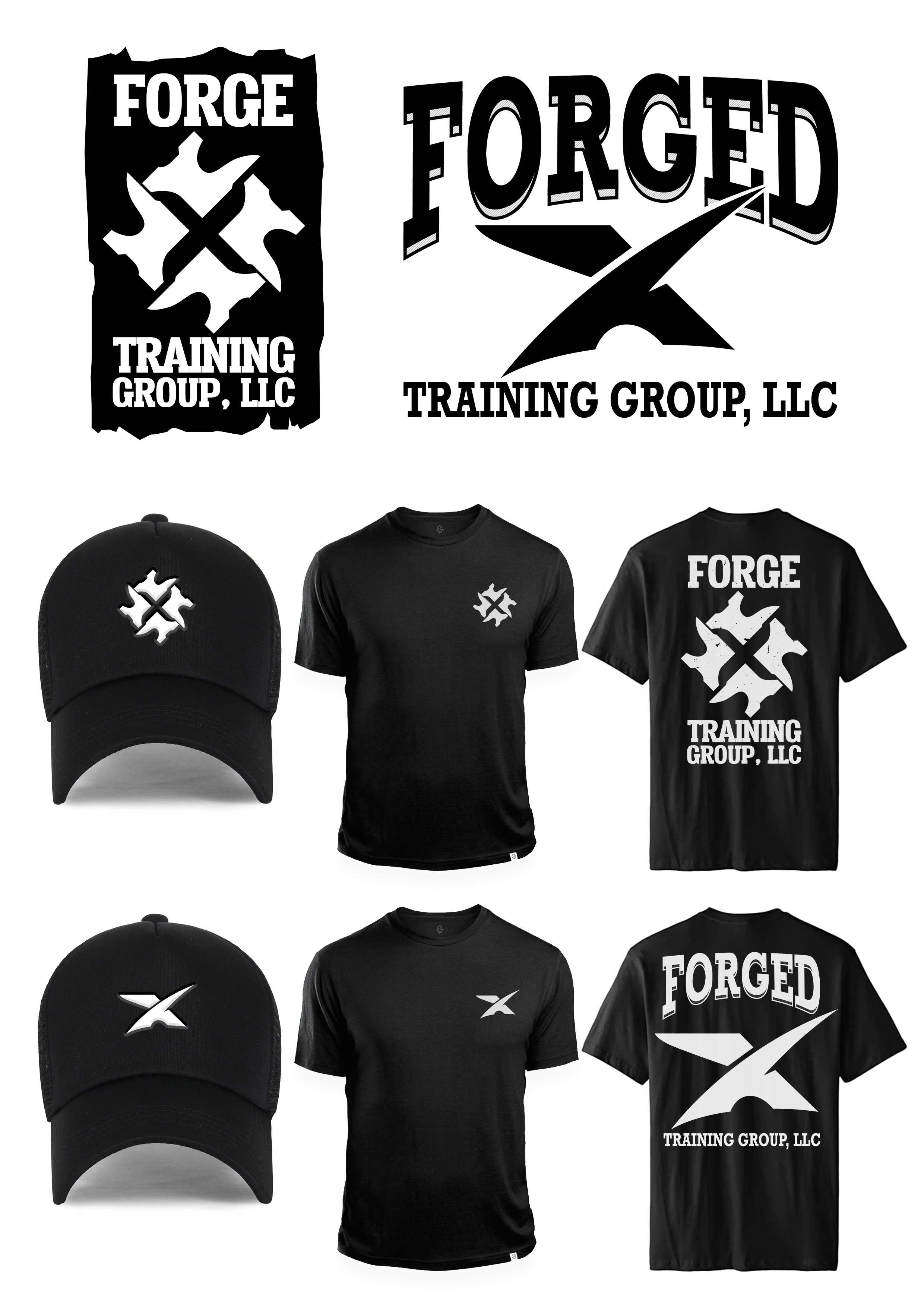 Logo-Design von doodlebag für Forge X Training Group, LLC | Design #26557041