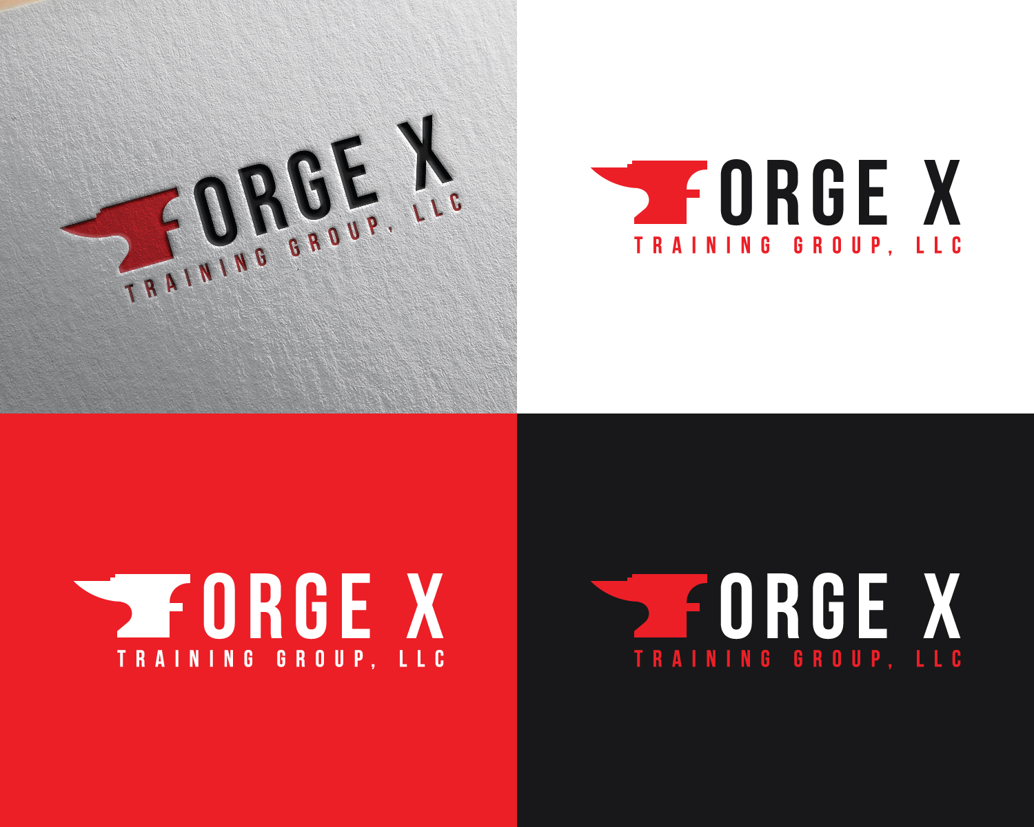 Logo-Design von MAWBM für Forge X Training Group, LLC | Design #26580137
