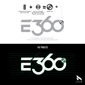 Logo-Design von by kin für 360 Product Management | Design: #26581933