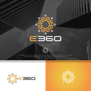 e360 | Logo Design by AinebAyoub