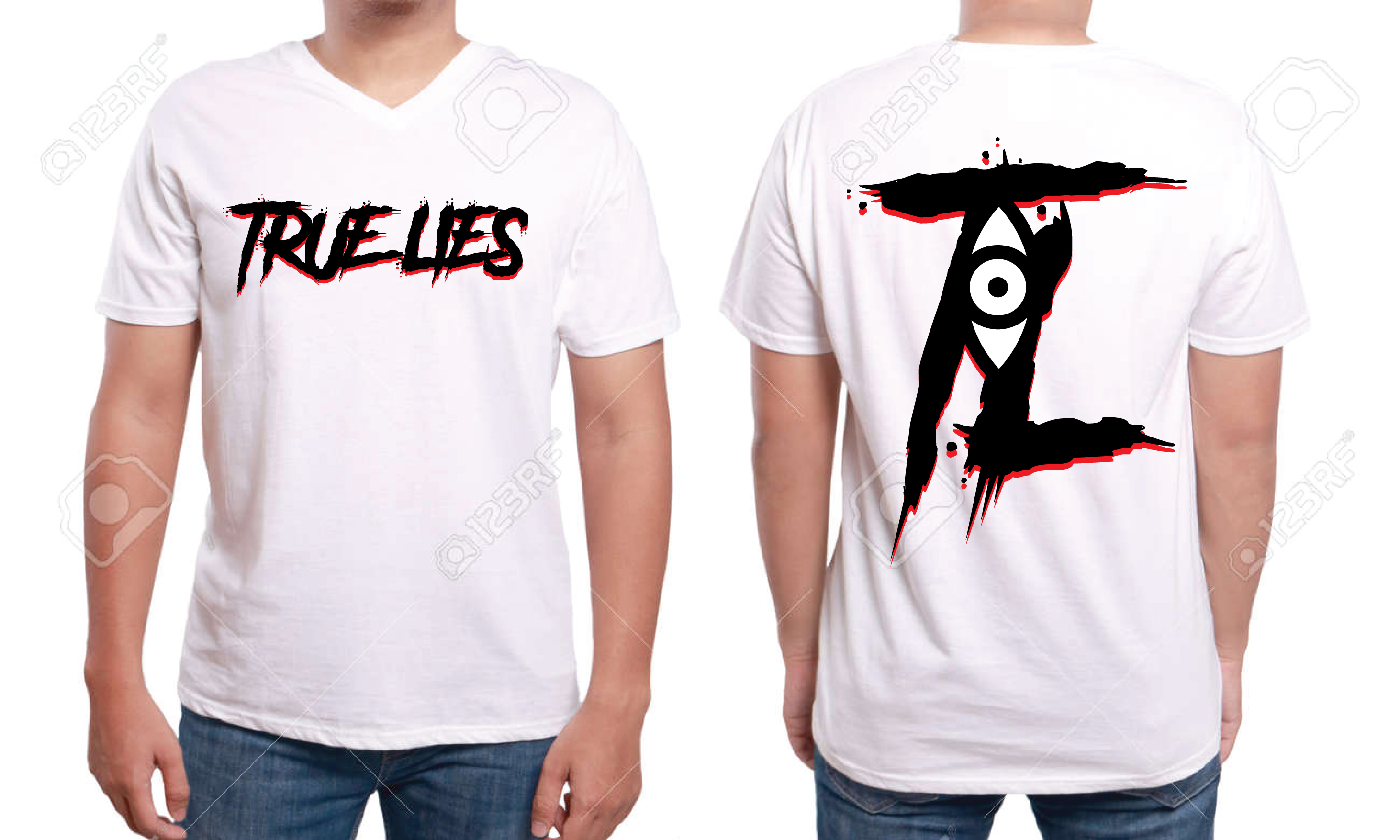 T-shirt Design by geni for TRUE LIES APPAREL | Design #26556385