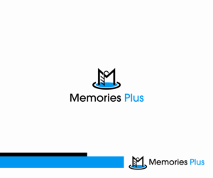 Memories plus or + | Logo Design by Fat Bat Man