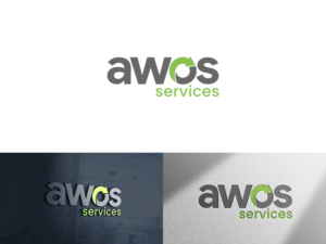 AWOS SERVICES | Diseño de Logo por Slant Line Media