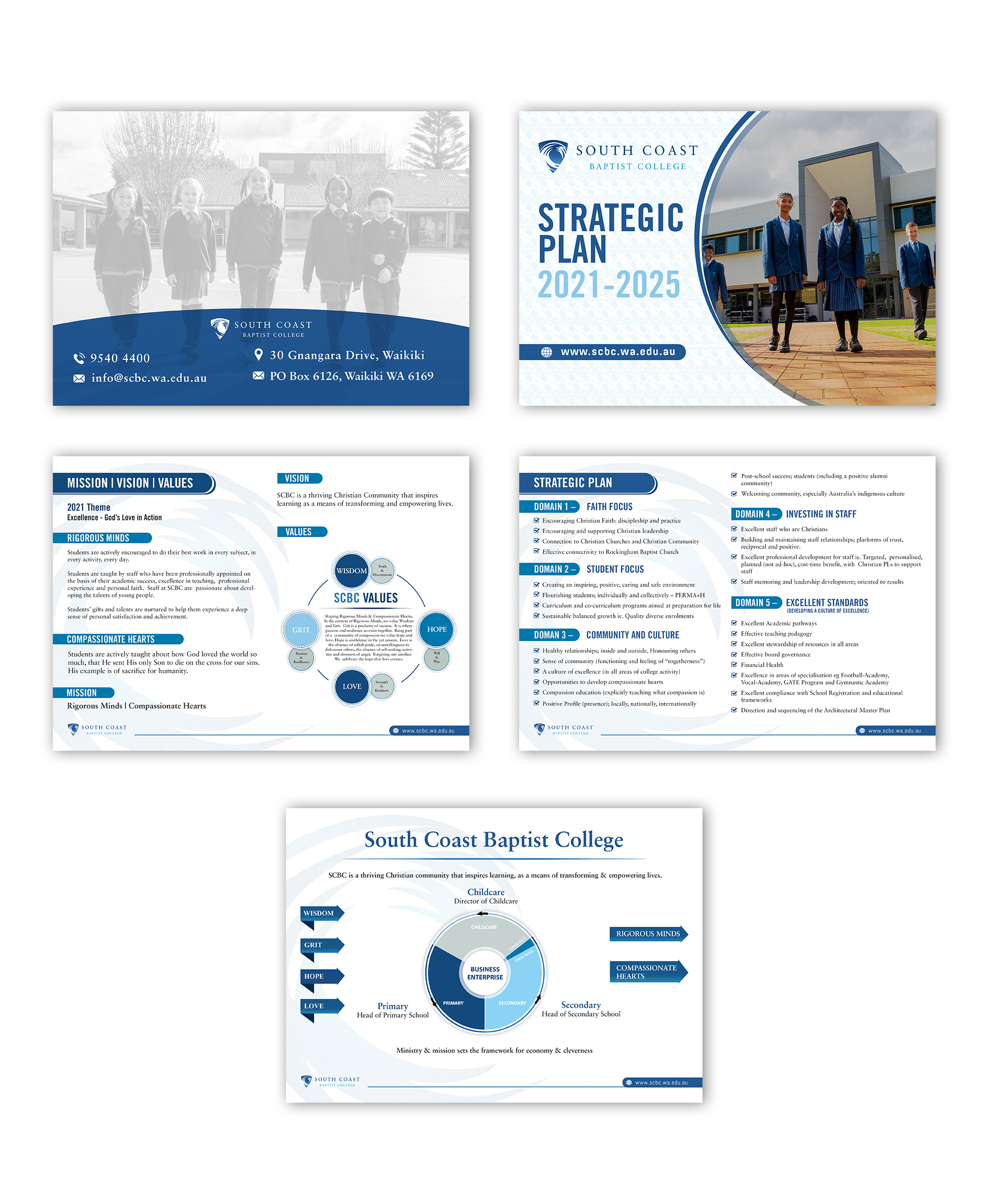 Diseño Gráfico por debdesign para South Coast Baptist College | Diseño #26594048