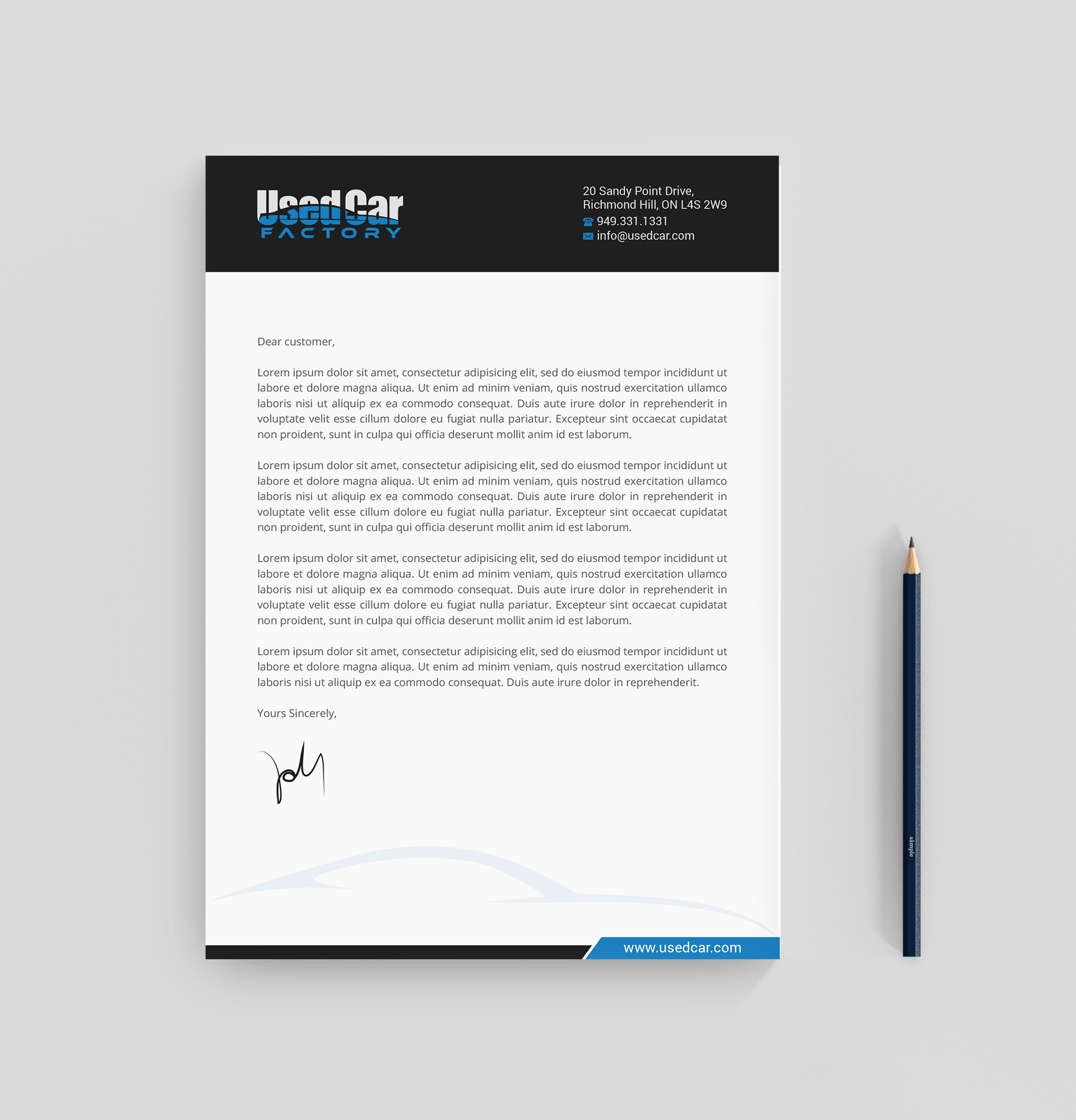 Stationery Design by R.design for this project | Design #26567964