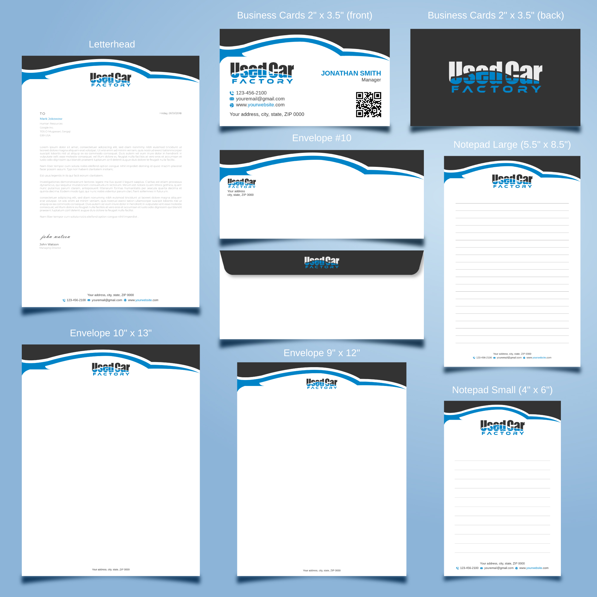 Stationery Design by Imagine design000 for this project | Design #26560843