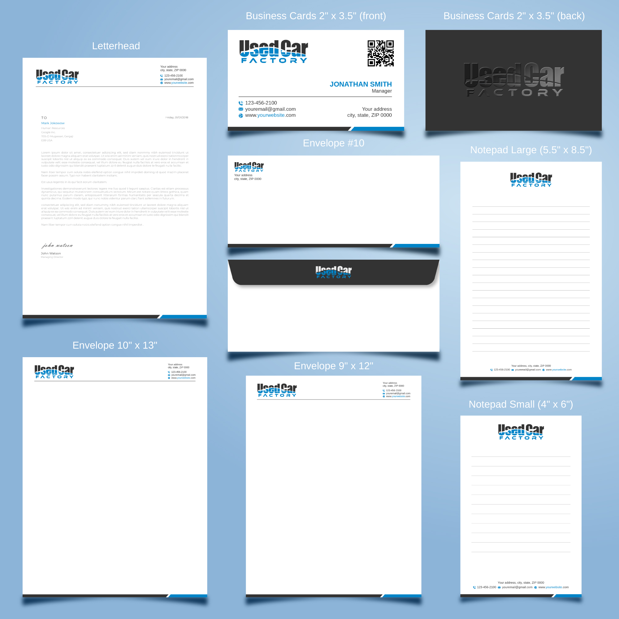 Stationery Design by Imagine design000 for this project | Design #26560903