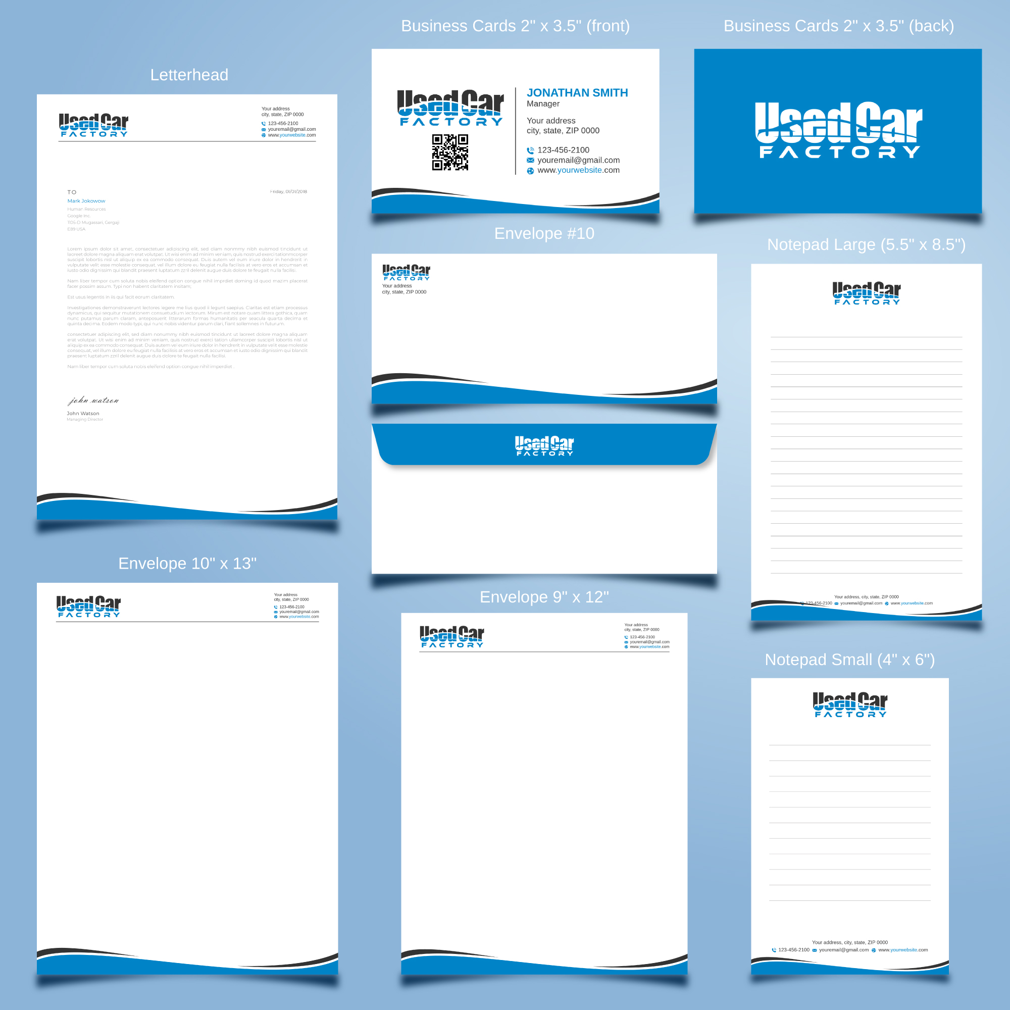 Stationery Design by Imagine design000 for this project | Design #26560959