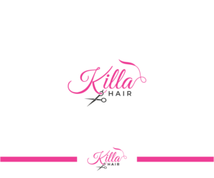 Killa Hair | Logo Design by ecorokerz