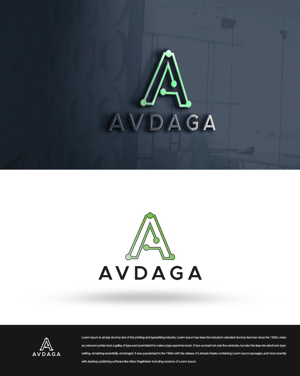Logo Design by beetro 2 for Avdaga | Design: #26568622