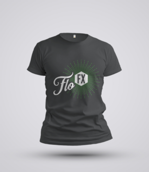2 or 3 color screen print design for "Flo FX" | T-shirt Design by KDESIGN 2