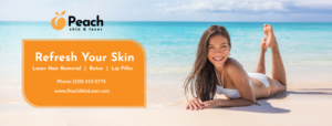 Banner Ad Design by Blue Sparrow for Peach Skin & Laser | Design: #26568159