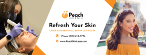 Banner Ad Design by Blue Sparrow for Peach Skin & Laser | Design: #26568165