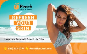 Peach Skin & Laser - Business Banner with Brand Elements | Banner-Design von MNM