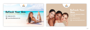 Banner Ad Design by pb for Peach Skin & Laser | Design: #26564694