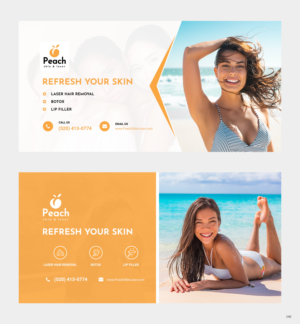 Diseño De Banner Publicitario por pb para Peach Skin & Laser | Diseño: #26564701