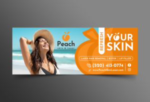 Banner Ad Design by OwnDesign for Peach Skin & Laser | Design: #26562585