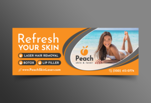 Banner Ad Design by OwnDesign for Peach Skin & Laser | Design: #26562822