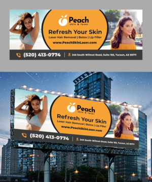 Banner Ad Design by ecorokerz for Peach Skin & Laser | Design: #26563932
