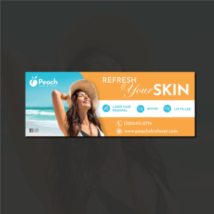 Banner Ad Design by vcreatived for Peach Skin & Laser | Design: #26578105