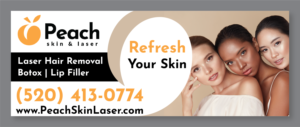 Peach Skin & Laser - Business Banner with Brand Elements | Banner-Design von Titan Solbiz