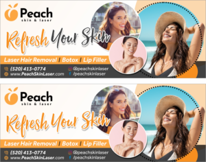 Banner Ad Design by Pranav Creative Graphic for Peach Skin & Laser | Design: #26563059