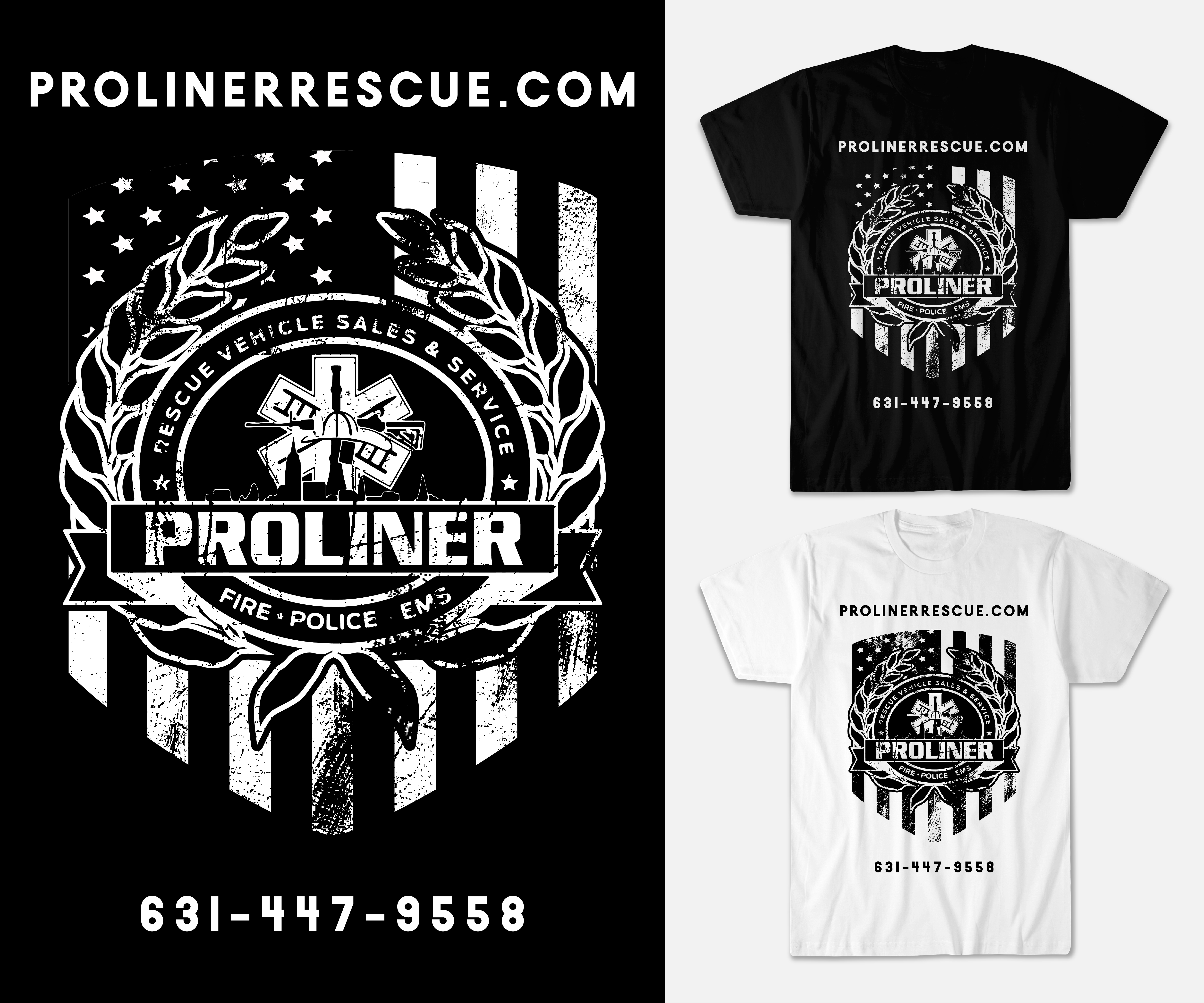T-shirt Design by Gasyary for L.I. Proliner Inc | Design #26598072