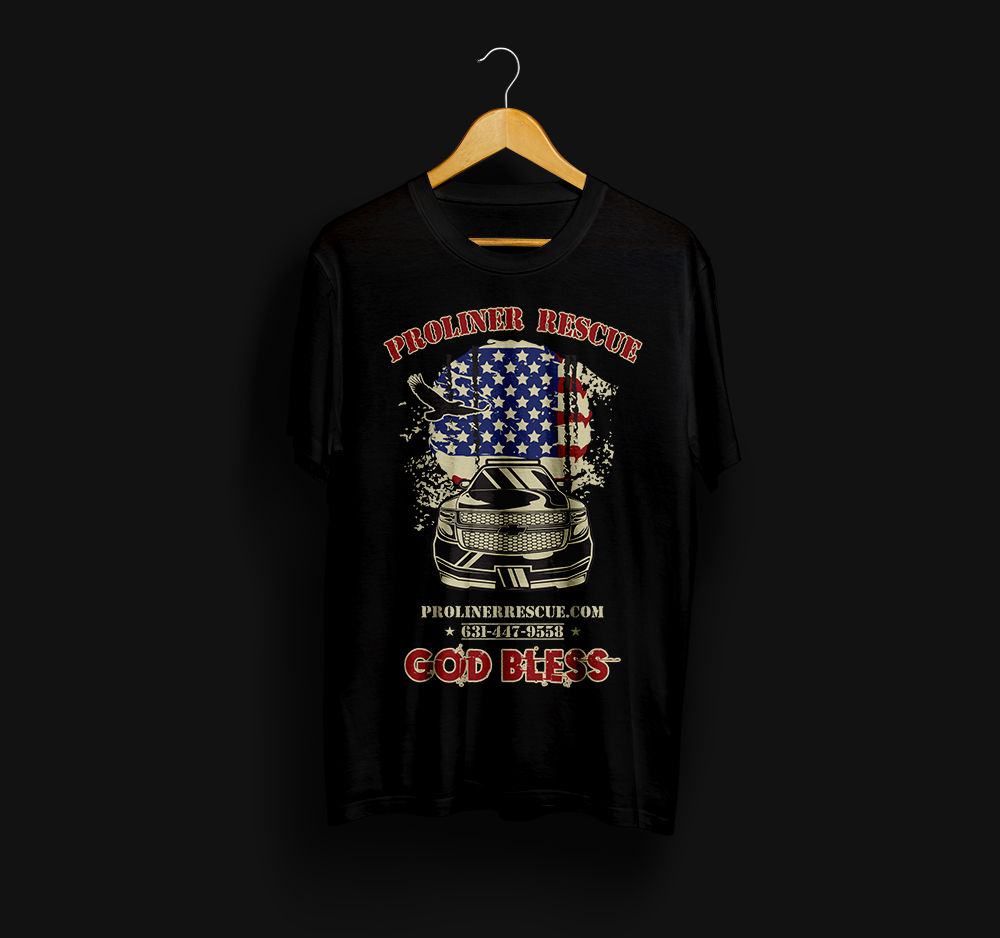 Diseño de Camiseta por HELLOCRUNK para L.I. Proliner Inc | Diseño #26597794