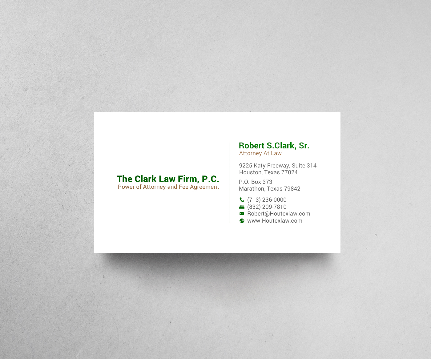 Diseño de Tarjeta de Presentación por chandrayaan.creative para este proyecto | Diseño #26561781