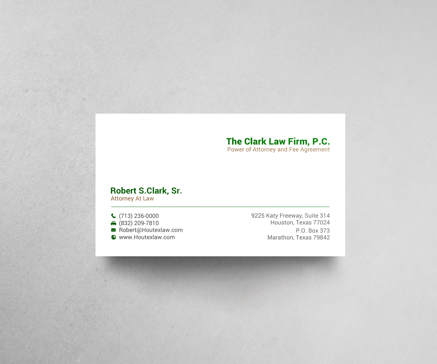 Diseño de Tarjeta de Presentación por chandrayaan.creative para este proyecto | Diseño #26561783