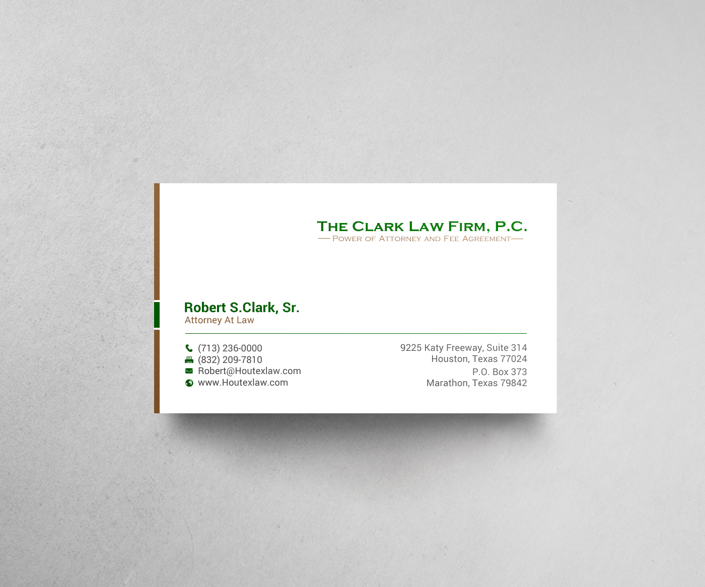 Diseño de Tarjeta de Presentación por chandrayaan.creative para este proyecto | Diseño #26561789