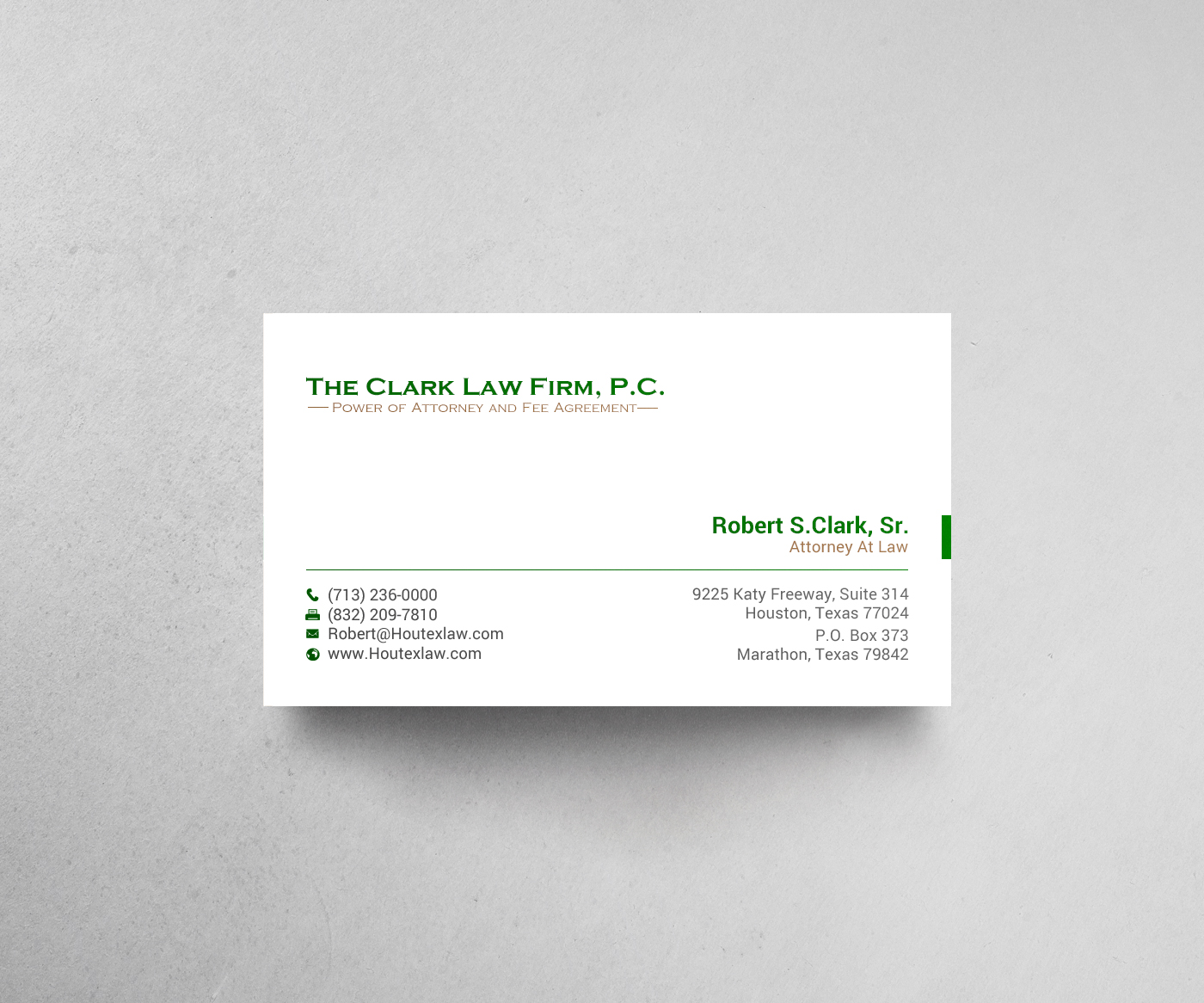 Diseño de Tarjeta de Presentación por chandrayaan.creative para este proyecto | Diseño #26561791