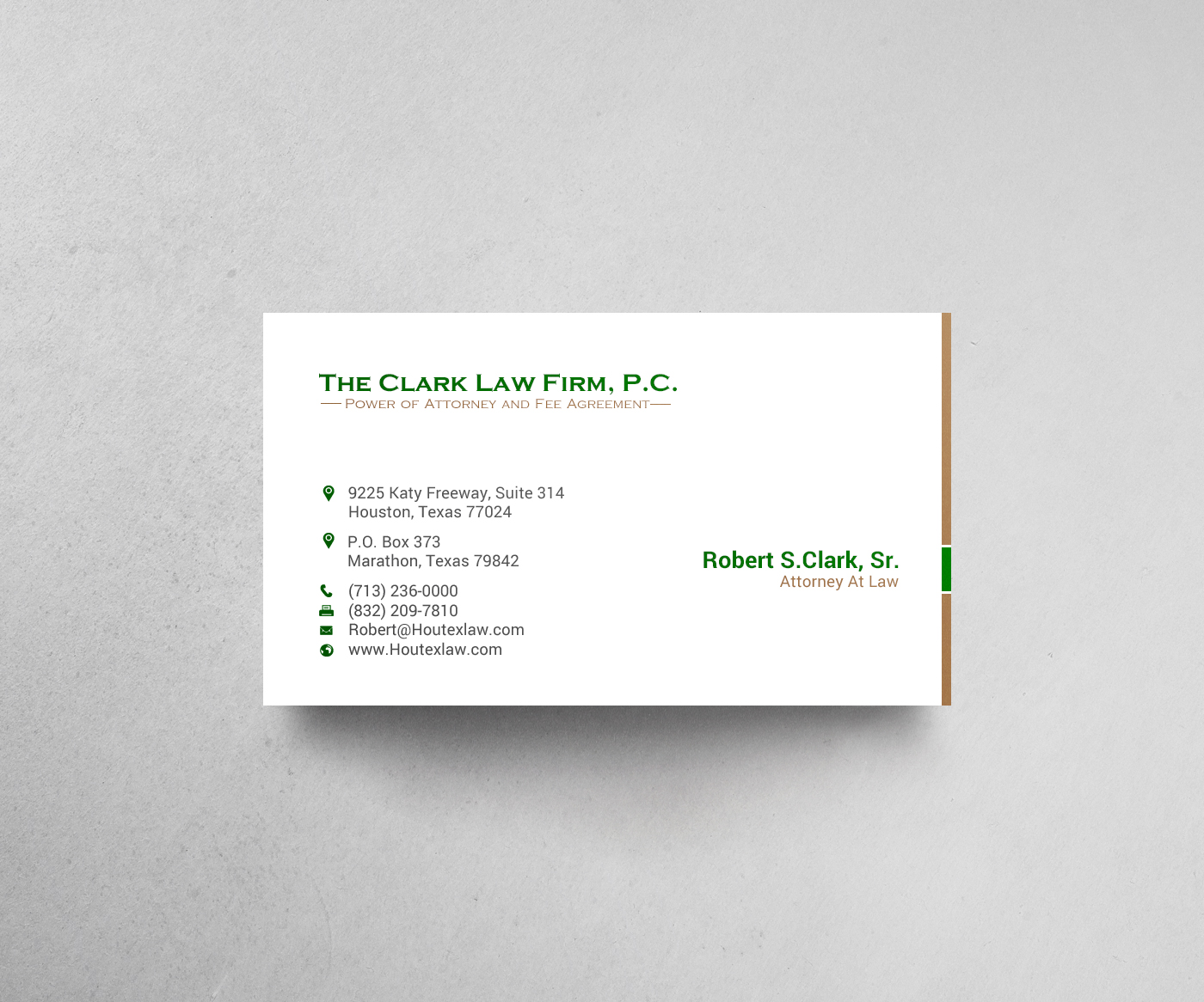 Diseño de Tarjeta de Presentación por chandrayaan.creative para este proyecto | Diseño #26561796