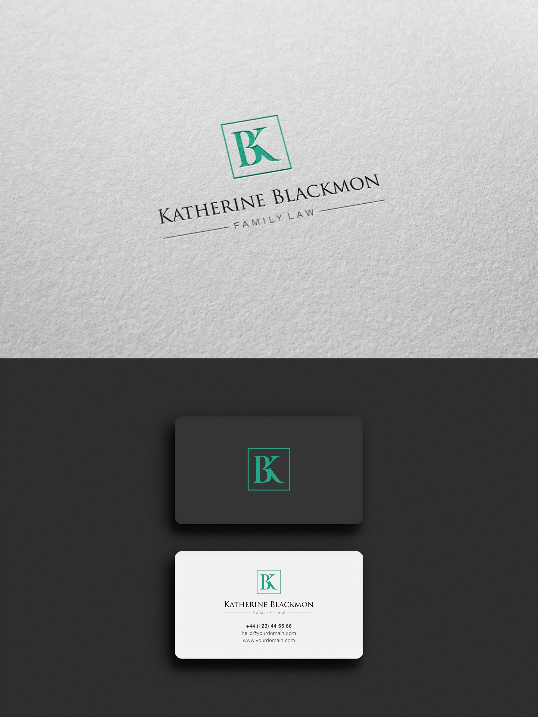 Logo Design by Atemolesky for Law Offices of Katherine E Blackmon | Design #26560971