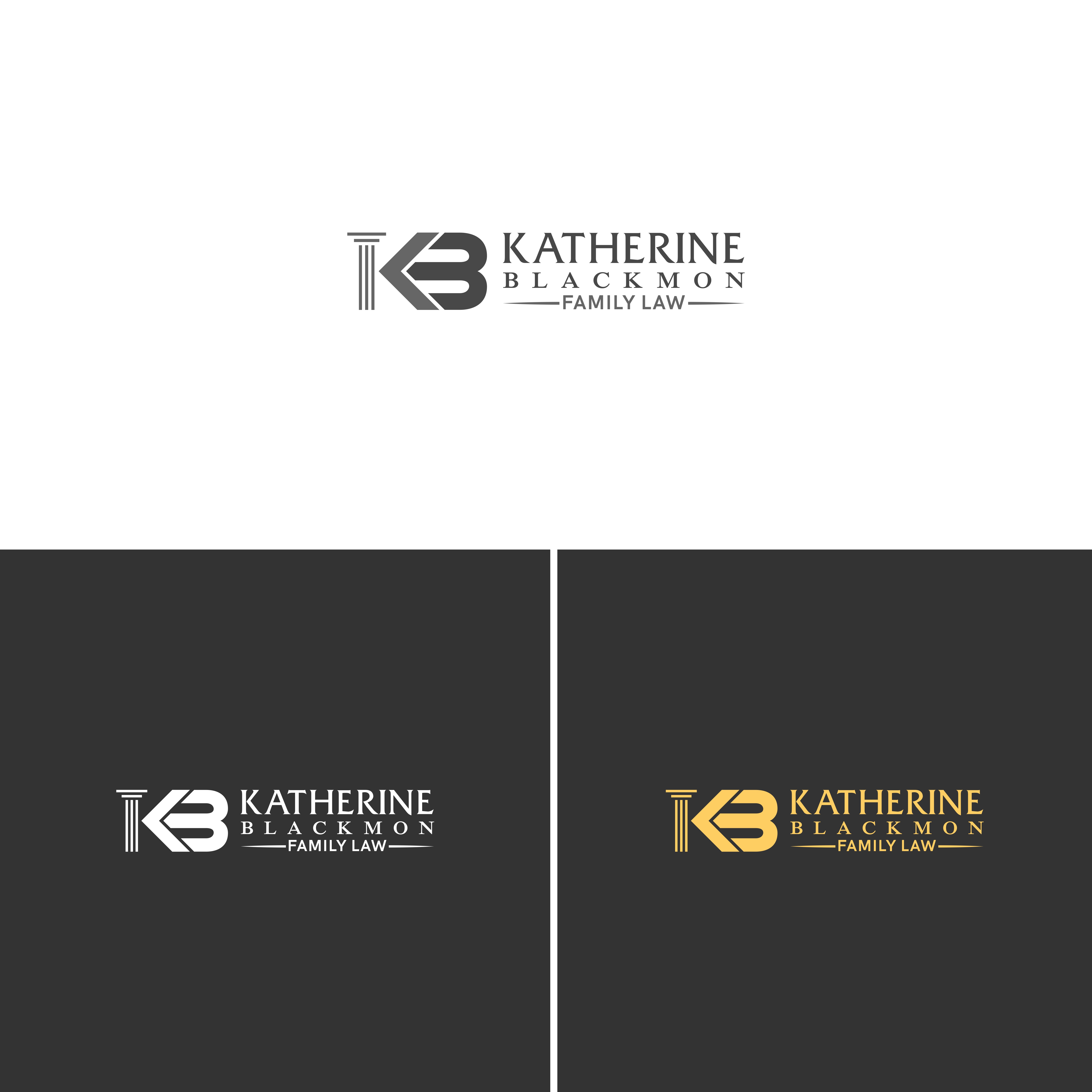 Logo Design by Kreative Soul for Law Offices of Katherine E Blackmon | Design #26563922