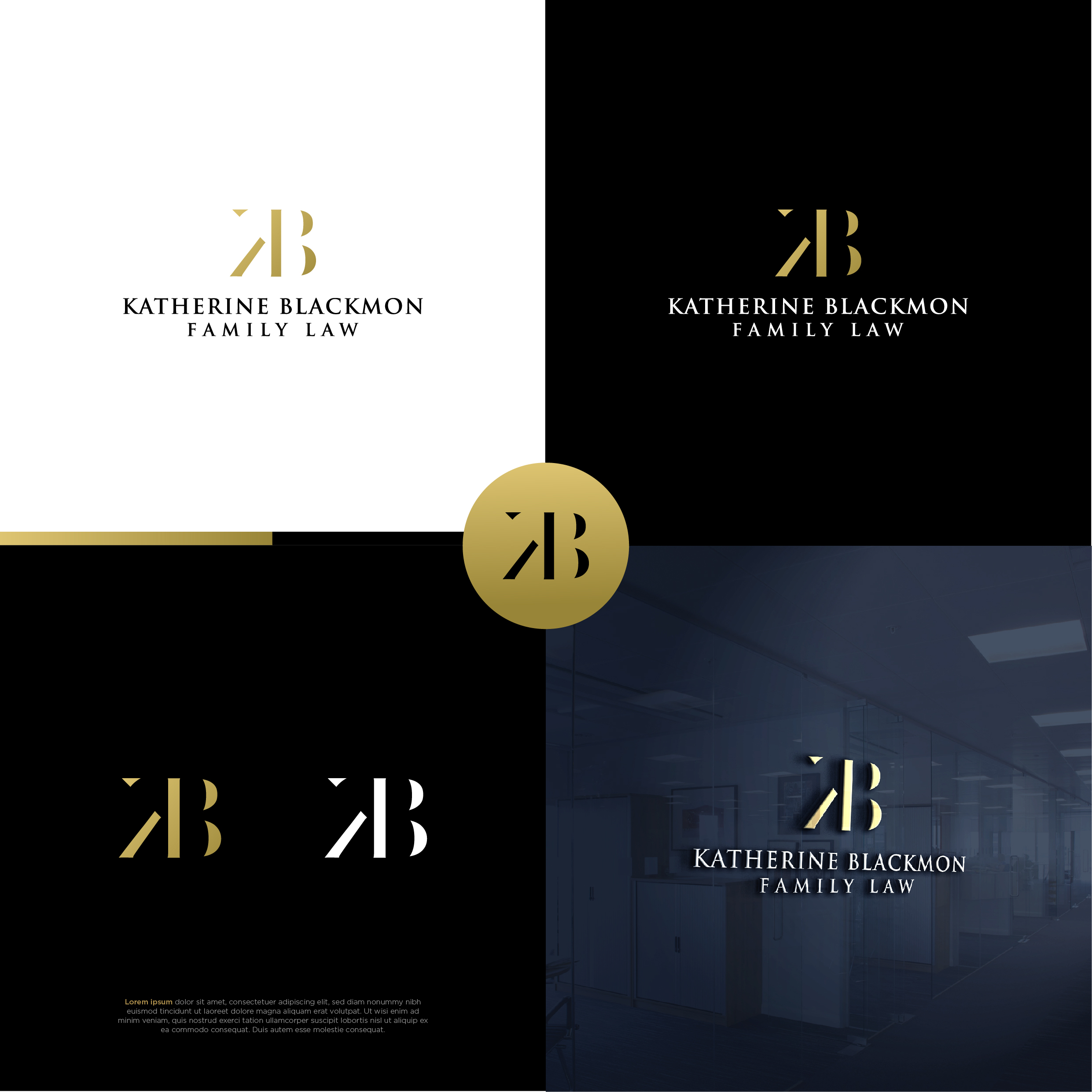 Design de Logo par JEFF DIZNS pour Law Offices of Katherine E Blackmon | Design #26564154