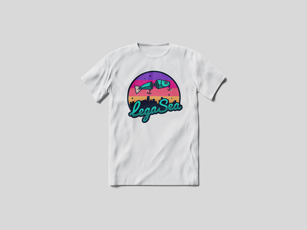 T-shirt Design by HELLOCRUNK for LegaSea | Design #26598018