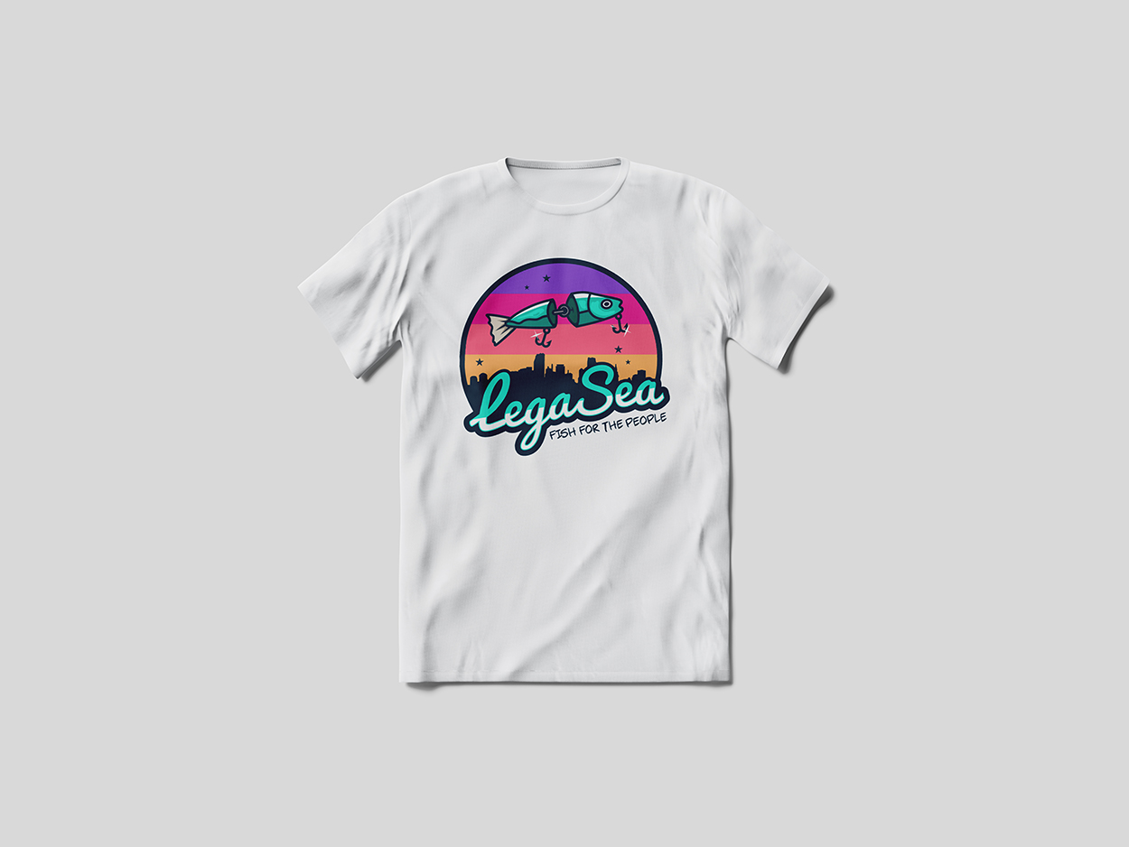 T-shirt Design by HELLOCRUNK for LegaSea | Design #26598033