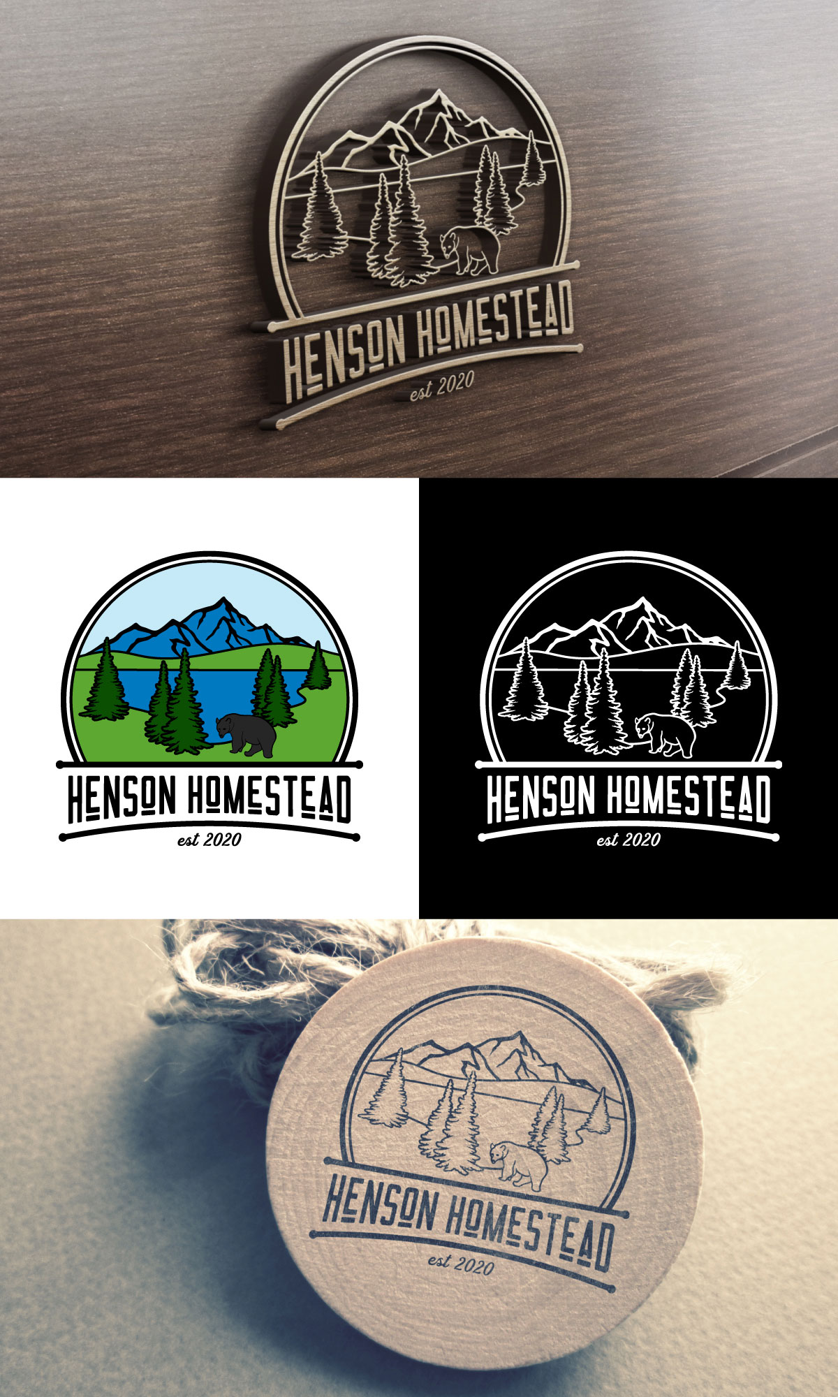 Logo Design by ACK Design for Henson Homestead, LLC | Design #26567720