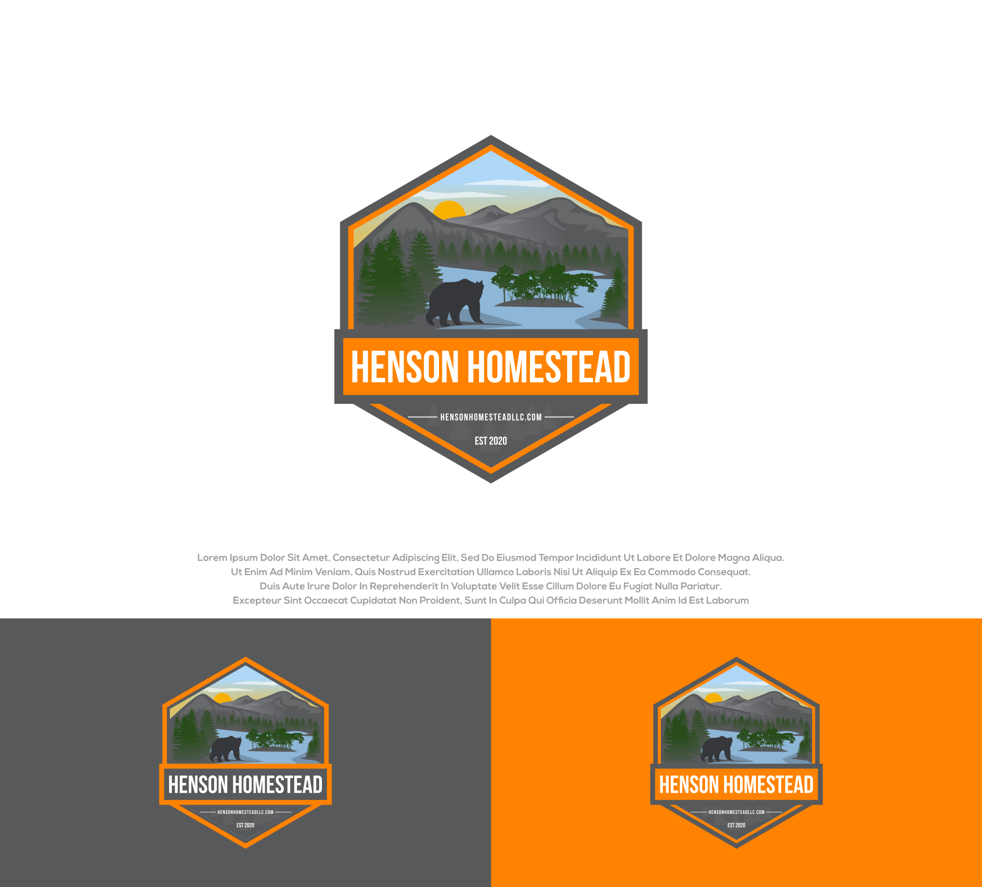 Logo-Design von Aditya.DwiRama für Henson Homestead, LLC | Design #26569230