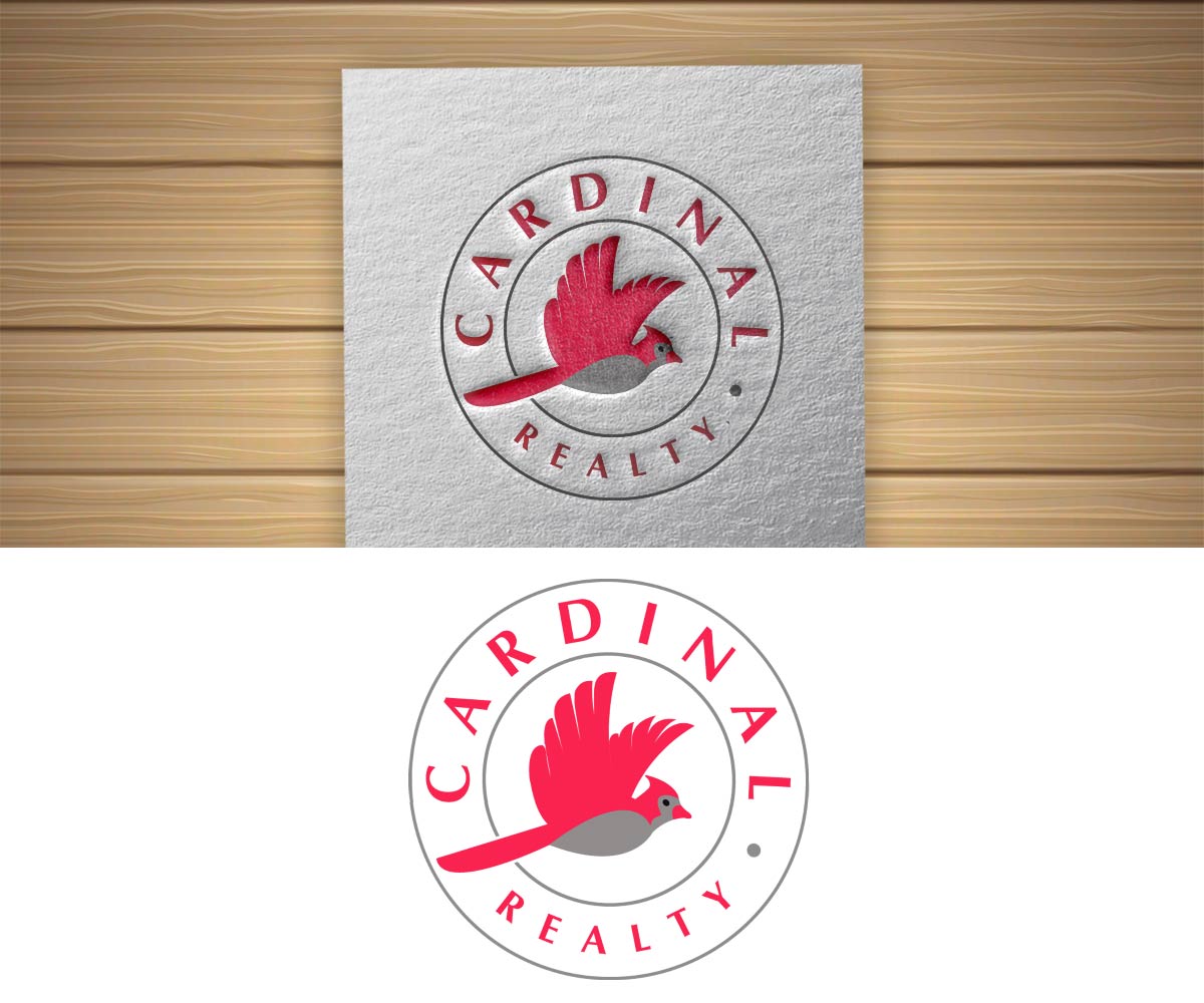 Logo Design by CreativeFeather for Cardinal Realty | Design #26567877