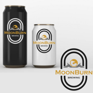 MoonBurn Brewing | Logo Design by Gerald Design 3