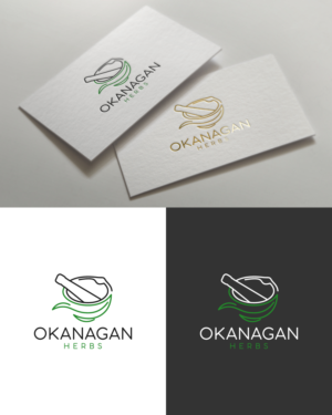 Okanagan Herbs | Logo Design by ACK Design