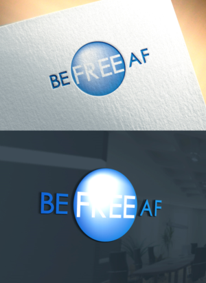 "Be Free AF" (capitalizations optional) | Logo Design by Art Lancer