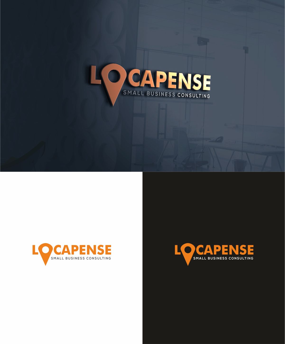 Logo Design by Dave Paresh for Locapense | Design #26573282