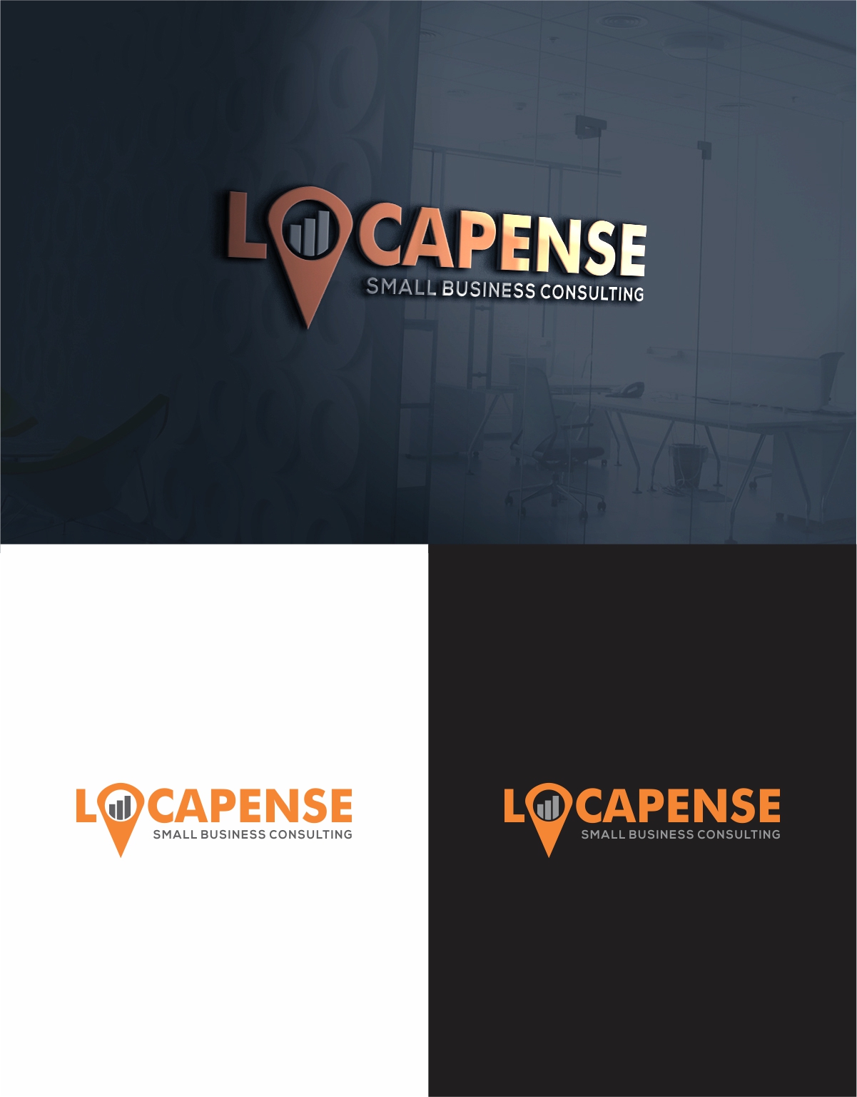 Logo Design by Dave Paresh for Locapense | Design: #26608408