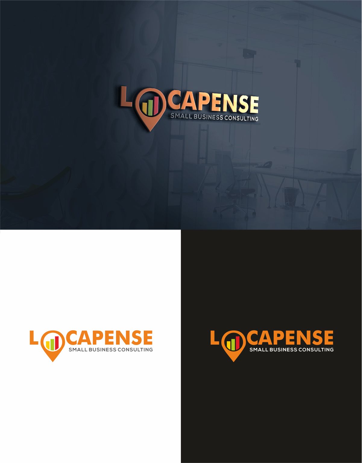 Logo Design by Dave Paresh for Locapense | Design #26617208