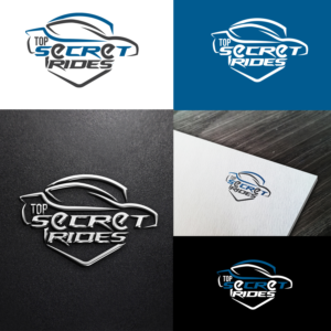 Top Secret Rides | Logo Design by Maxo-Biz