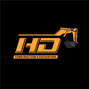 Logo Design by ThiagoB for HD construction & excavation  | Design: #26572570