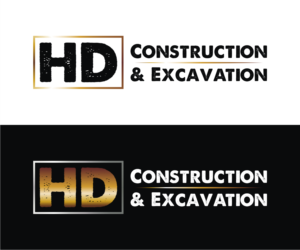 Logo Design by R16 for HD construction & excavation  | Design: #26570650